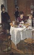 Claude Monet the Fruhstuck Spain oil painting reproduction